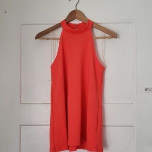 Gorgeous hot coral top